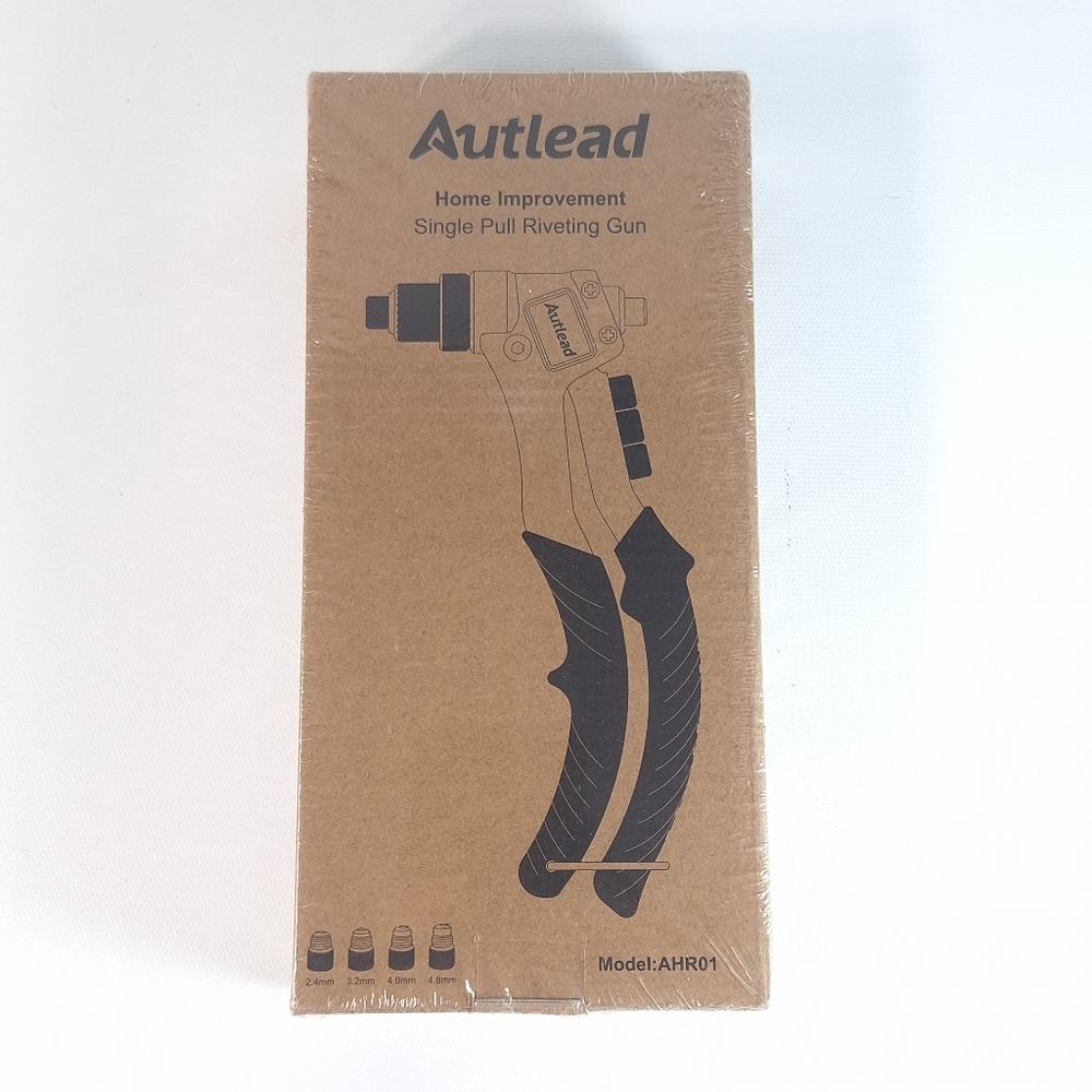 AUTLEAD AHR01 Single Pull Riveting Gun With 100 Piece Riveter Set